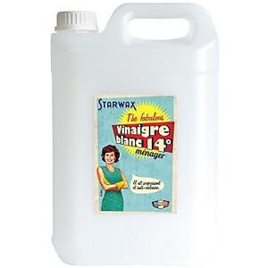 Starwax Vinaigre blanc ménager 14° Fabulous 5L