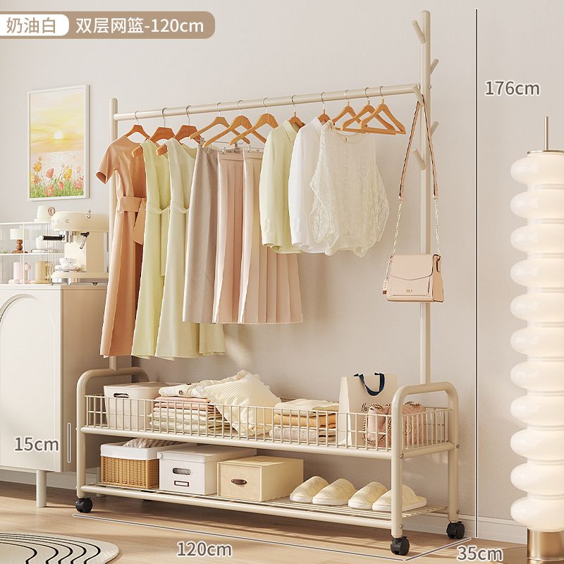 Cintre Mobile Pour Vêtements T1,Support De Rangement Au Sol,Armoire,Support De Chapeau,Boîte De Rangement,Meubles De Chambre À Coucher,Hélicoptère,Manteau,Crochet T1 - Type D
