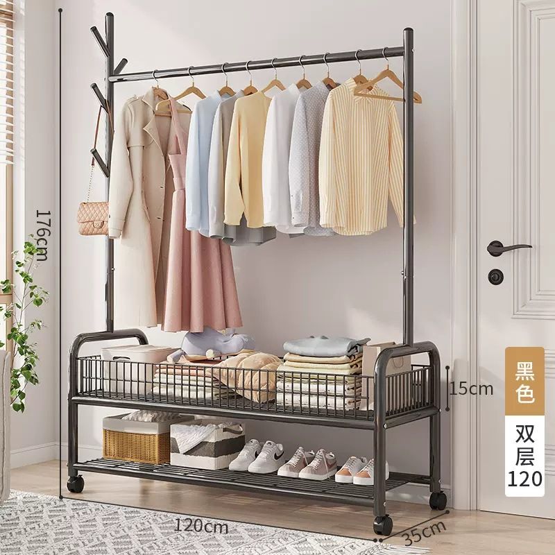 Cintre Mobile Pour Vêtements T1,Support De Rangement Au Sol,Armoire,Support De Chapeau,Boîte De Rangement,Meubles De Chambre À Coucher,Hélicoptère,Manteau,Crochet T1 - Type B