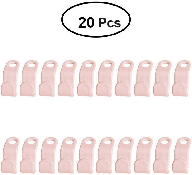 Cintre Multifonction En Plastique Pour Garde-Robe,Crochet Pour Manteau,Garde-Robe,Empiler,Gain De Place,Chambre À Coucher,Rangement,Évaluation,T1 - Type 20pcs #D