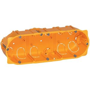 Boîte à encastrer Batibox pour plaque de plâtre - 3 postes - profondeur 40 mm LEGRAND - Publicité Boîte à encastrer Batibox pour plaque de plâtre - 3 postes - profondeur 40 mm LEGRAND - Publicité