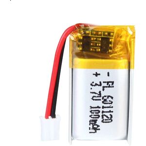 Batterie Li-Po lithium-ion 3,7 V 100 mAh 601120 avec connecteur 2P-PH avec grille de 2,0 mm - Publicité Batterie Li-Po lithium-ion 3,7 V 100 mAh 601120 avec connecteur 2P-PH avec grille de 2,0 mm - Publicité