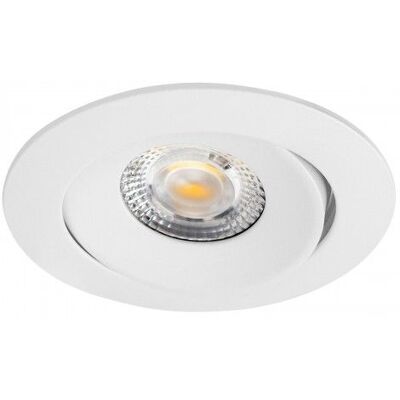 Spot encastré orientable - 5W - dimmable - blanc - Aspen ARIC - Publicité Spot encastré orientable - 5W - dimmable - blanc - Aspen ARIC - Publicité