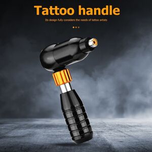 Pistolet de tatouage silencieux en forme de L, moteur rotatif, Machine de tatouage hybride, fournitures de maquillage avec cordon noir - Publicité