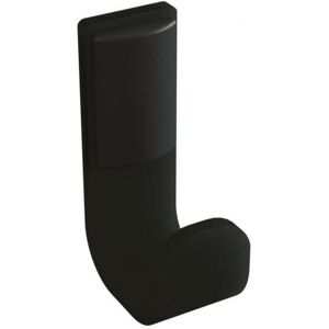 Crochet mural - porte-peignoir - 1 tête - Alur noir mat PELLET ASC - Publicité Crochet mural - porte-peignoir - 1 tête - Alur noir mat PELLET ASC - Publicité