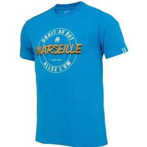 14 Ans - T-Shirt - Olympique De Marseille - Enfant - Coton - Manches Courtes - Bleu - Publicité 14 Ans - T-Shirt - Olympique De Marseille - Enfant - Coton - Manches Courtes - Bleu - Publicité