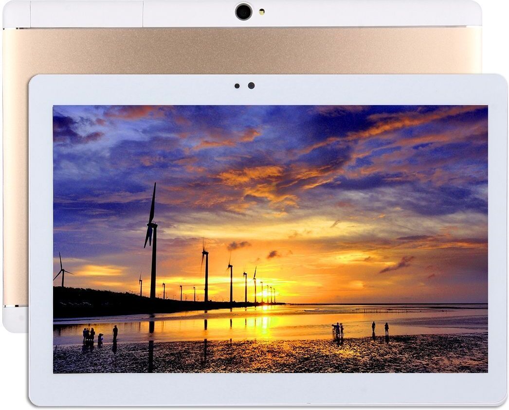 Tablette 10 Pouces 3G Dual Sim Android Quad Core 1.3 Ghz 1GB Ram Bluetooth 16 Go + SD 64Go YONIS