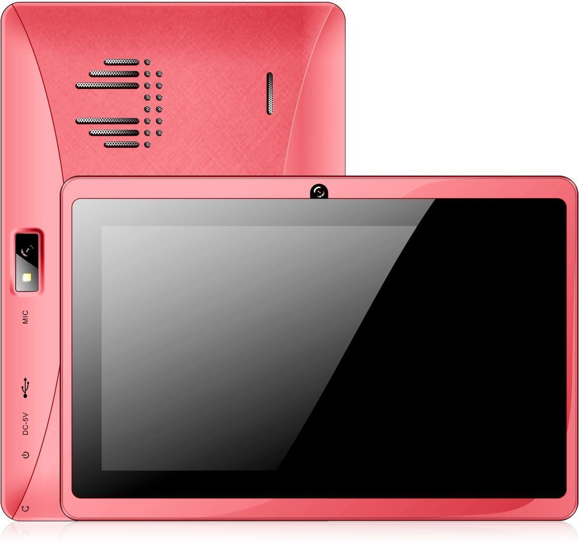 Tablette 7 Pouces Tactile Ips Quad Core Wifi Bluetooth Android Micro SD 8Go Rose YONIS