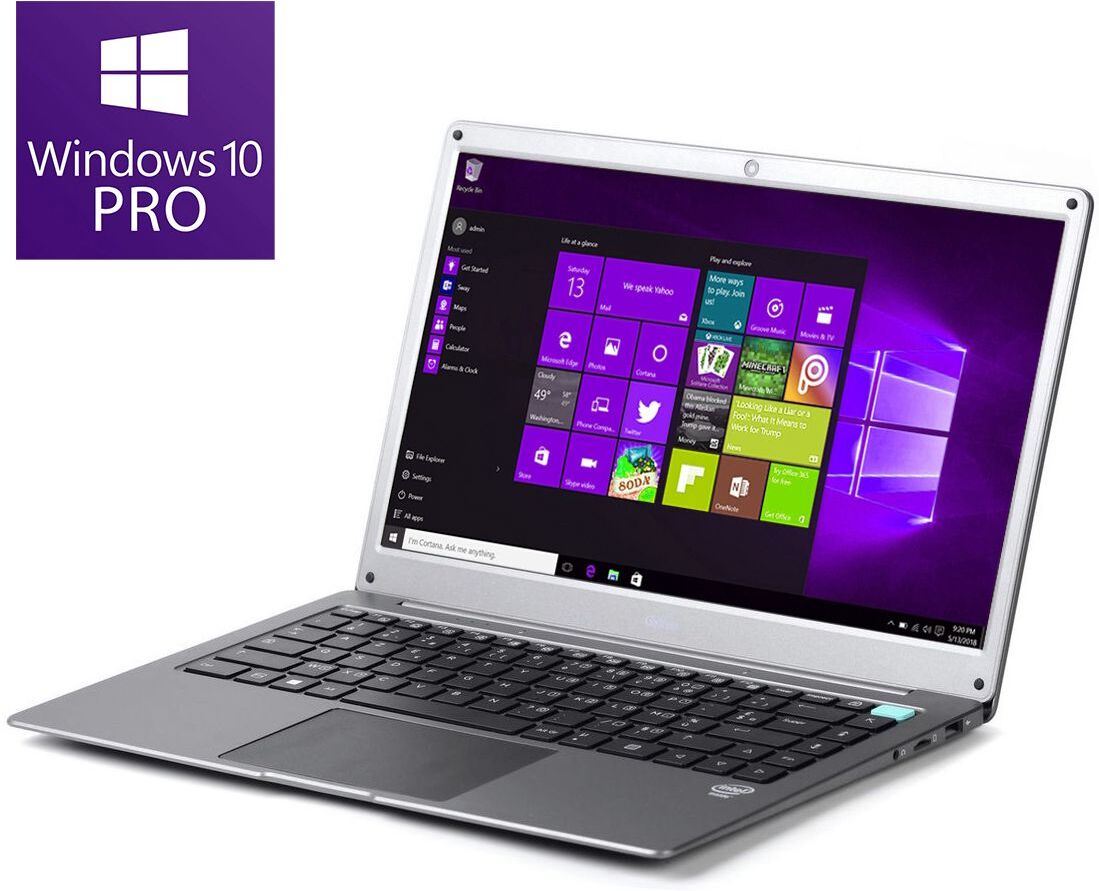 Ordinateur Portable Windows 10 PRO Netbook 14.1 Pouces Pc Intel Celeron YONIS