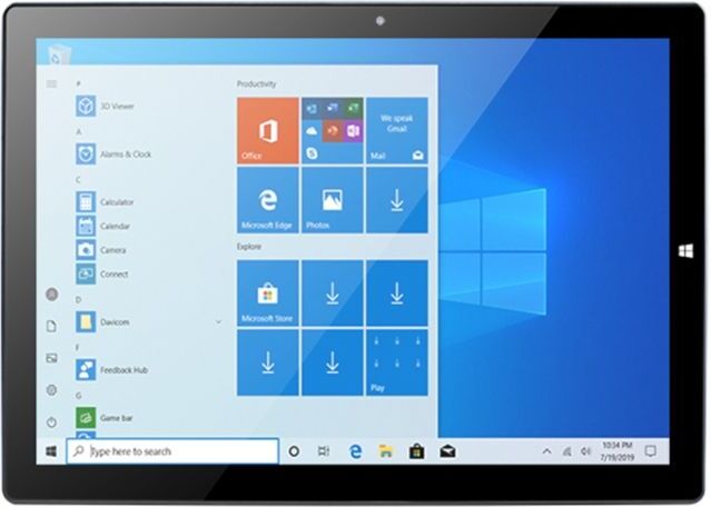 Tablette PC 10,1 pouces Windows 10 Intel Quad Core RAM 6GB ROM 64GB + SD 16Go YONIS