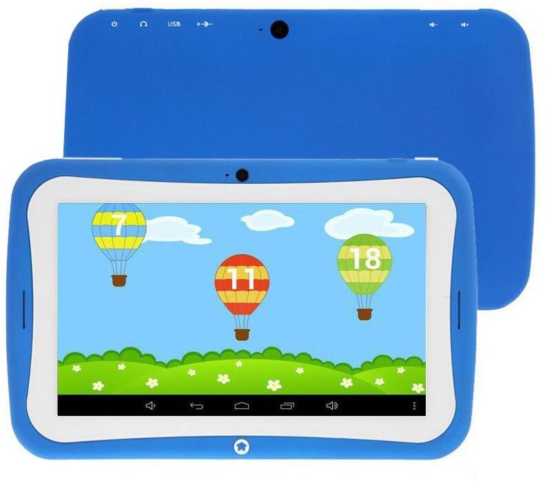 Tablette Tactile Enfant Jouet Éducatif 7' Android Jelly Bean Yokid Bleue 8 Go + SD 16Go YONIS