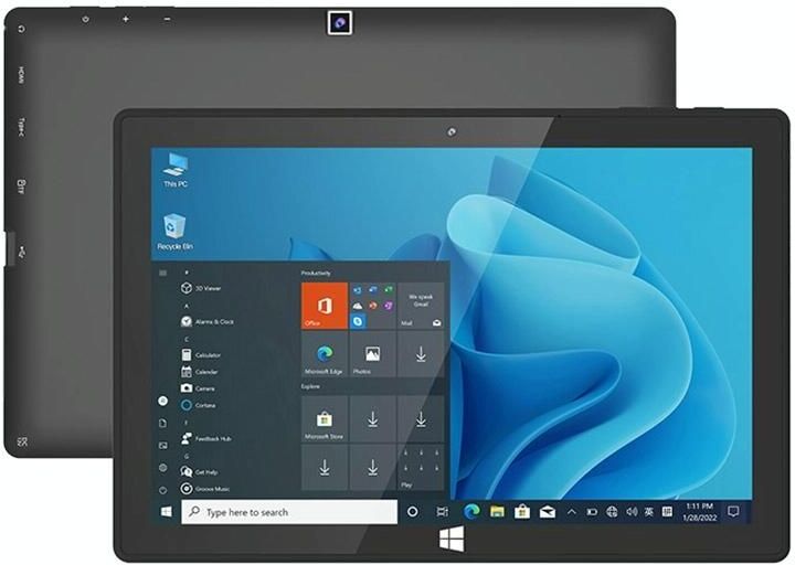 Tablette Tactile Windows 11 10.1 Pouces 8GB+128GB CPU Intel 2,6Ghz YONIS