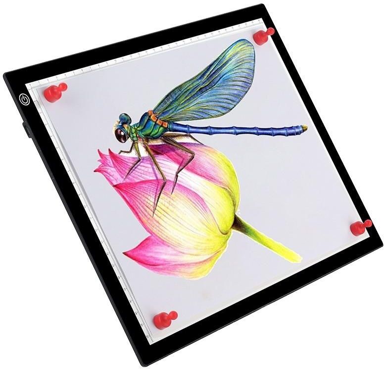 Tablette Graphique LED A3 Avec Dimmable USB Et Fixation Magnétique Facile à Transporter YONIS