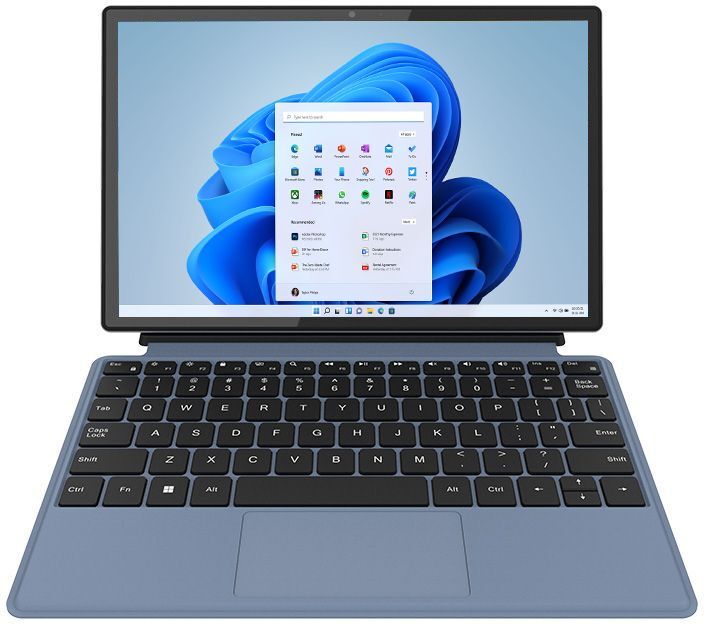Tablette Windows 11 Grand Écran 12 Pouces 12GB RAM 256GB ROM Quad Core avec Clavier YONIS
