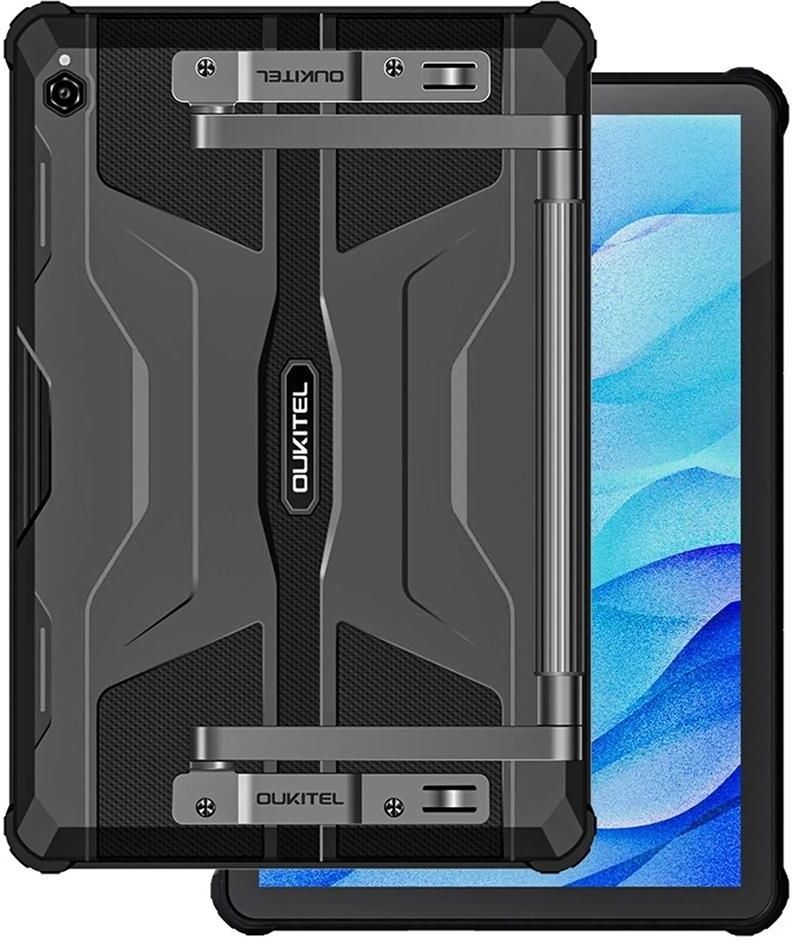 Tablette Durcie 4G IP68/IP69K 8GB/256GB, Android 13, Double SIM, Ecran FHD+ 10.1 Pouces Noir YONIS