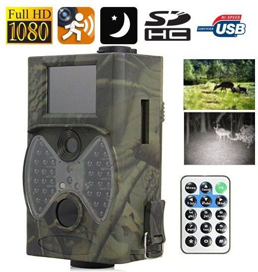 Yonis Caméra Infrarouge Full Hd 1080p Chasse Détecteur Mouvement Gibier