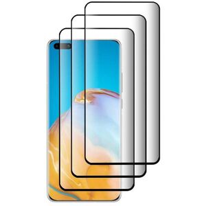 Hqselection® Lot De 3 Verre Trempé Pour Huawei P40 Pro.Film De Protection D'écran Couverture Complète Noir - Anti Rayures - Ultra Résistant Dureté 9h - Publicité Hqselection® Lot De 3 Verre Trempé Pour Huawei P40 Pro.Film De Protection D'écran Couverture Complète Noir - Anti Rayures - Ultra Résistant Dureté 9h - Publicité