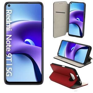 Xeptio Xiaomi Redmi Note 9T 5G Etui Protection Portefeuille rouge à Rabat avec Porte Cartes - Housse Xiaomi Redmi Note 9T 5G Folio Coque Silicone Antichoc Smartphone 2021 - Accessoires Pochette Case - Publicité Xeptio Xiaomi Redmi Note 9T 5G Etui Protection Portefeuille rouge à Rabat avec Porte Cartes - Housse Xiaomi Redmi Note 9T 5G Folio Coque Silicone Antichoc Smartphone 2021 - Accessoires Pochette Case - Publicité