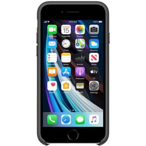 Coque en silicone Apple MXYH2ZM/A pour iPhone SE - Noir - Publicité Coque en silicone Apple MXYH2ZM/A pour iPhone SE - Noir - Publicité