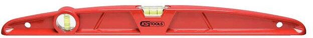 KS Tools Niveau antichoc trapeze KS en aluminium avec 2 fioles, L.600 mm
