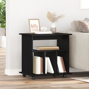 Meuble rouleau vidaXL Chêne noir 60x45x55 cm Bois d'ingénierie - Publicité Meuble rouleau vidaXL Chêne noir 60x45x55 cm Bois d'ingénierie - Publicité