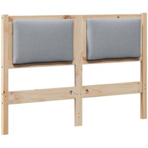 vidaXL Tête de lit Autre Marron 135 cm Bois massif en pin - Publicité vidaXL Tête de lit Autre Marron 135 cm Bois massif en pin - Publicité