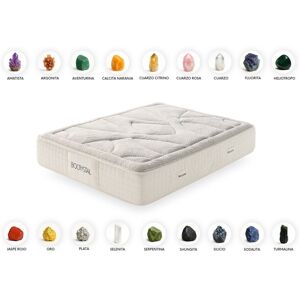 Moonia Ressorts Ensanchés Matelas Biocrystal Gold 27 cm 135X190 cm Fermeté moyenne - Publicité Moonia Ressorts Ensanchés Matelas Biocrystal Gold 27 cm 135X190 cm Fermeté moyenne - Publicité