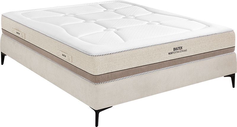 Ensemble Matelas + Sommier 160x200 BULTEX Reset STRONG-2