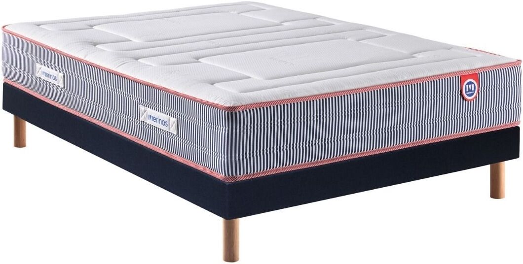 Ensemble Matelas + Sommier Merinos Ferdinand-2 En 140x190.