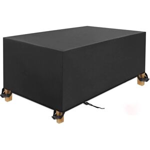 Housse Salon De Jardin,180x100x75cm Housse De Table Jardin Rectangulaire, Couverture De Protection Meubles Bâche Salon De Jardin Imperméable Anti-Uv 420d Tissu Oxford Bache Table Exterieur - Publicité Housse Salon De Jardin,180x100x75cm Housse De Table Jardin Rectangulaire, Couverture De Protection Meubles Bâche Salon De Jardin Imperméable Anti-Uv 420d Tissu Oxford Bache Table Exterieur - Publicité