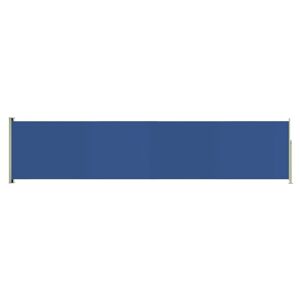 Vidaxl Auvent Latéral Rétractable De Patio 140x600 Cm Bleu - Publicité
