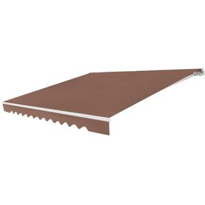 Store Banne Rétractable 3,6 X 3 M Protection Solaire Réglable 5-35° Style Moderne En Aluminium Marron Helloshop26 20_0013634 - Publicité Store Banne Rétractable 3,6 X 3 M Protection Solaire Réglable 5-35° Style Moderne En Aluminium Marron Helloshop26 20_0013634 - Publicité