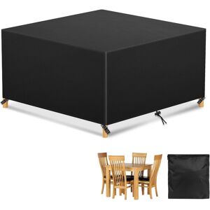 Ulteronixshop-Housse De Table Jardin Carre, 420d Tissu Oxford Housse Salon De Jardin, Housse De Protection Table De Jardin Étanche, Anti-Uv Bâche Table De Jardin Exterieur - 150x150x70cm, Noir - Publicité Ulteronixshop-Housse De Table Jardin Carre, 420d Tissu Oxford Housse Salon De Jardin, Housse De Protection Table De Jardin Étanche, Anti-Uv Bâche Table De Jardin Exterieur - 150x150x70cm, Noir - Publicité