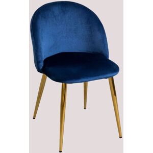 Sklum Pack de 2 chaises de salle à manger en velours Kana Doré - Publicité Sklum Pack de 2 chaises de salle à manger en velours Kana Doré - Publicité