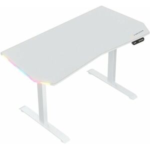 Bureau de Jeu Forgeon Battleground Mesa Blanche - Hauteur Réglable RGB - Publicité Bureau de Jeu Forgeon Battleground Mesa Blanche - Hauteur Réglable RGB - Publicité