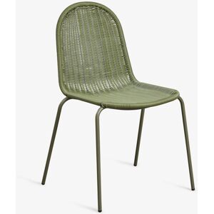 Sklum Pack de 2 chaises de salle à manger empilables en rotin synthétique Reiven Vert Olive Intense - Publicité Sklum Pack de 2 chaises de salle à manger empilables en rotin synthétique Reiven Vert Olive Intense - Publicité