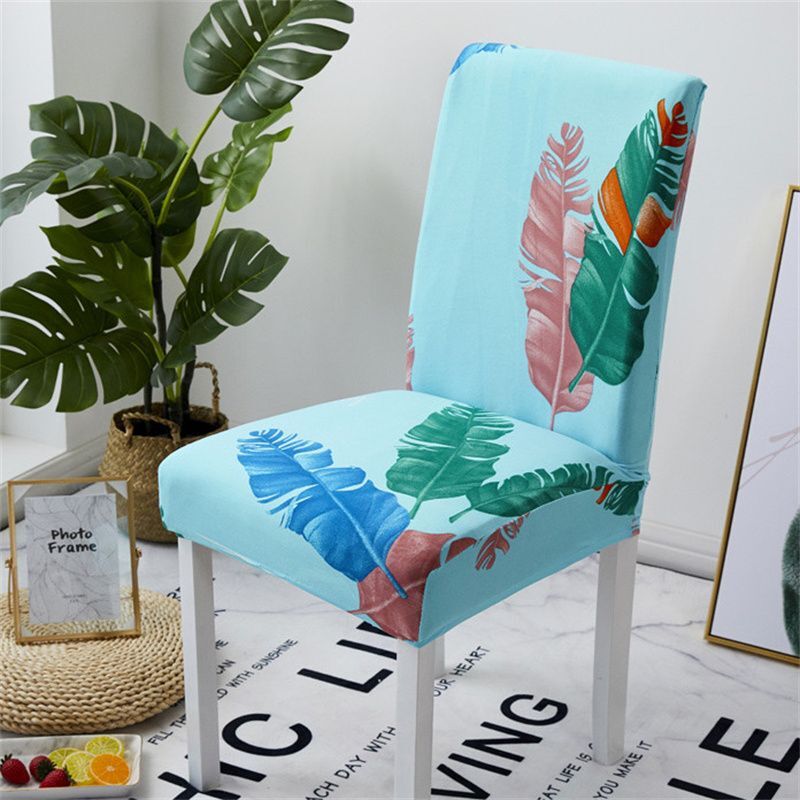 Juste De Chaise De Salle À Manger Élastique,Housse De Siège Commandée,Anti-Salissure,Parfaite,Housses De Chaise Pour Mariage,Hôtel,Banquet,Salle À Manger,Bureau