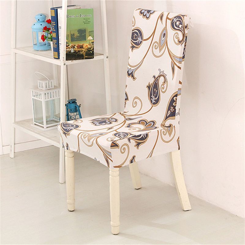 Juste De Chaise De Salle À Manger Élastique,Housse De Siège Commandée,Anti-Salissure,Parfaite,Housses De Chaise Pour Mariage,Hôtel,Banquet,Salle À Manger,Bureau