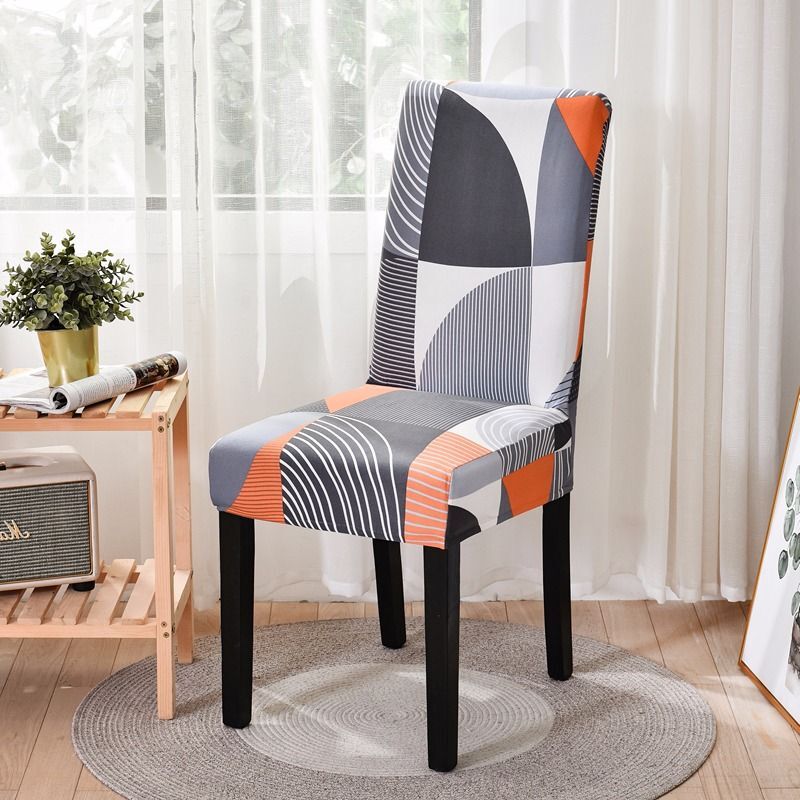 Housse De Chaise De Salle À Manger Unie,Étui Élastique En Spandex,Housse De Siège Extensible Pour Mariage,Hôtel,Banquet,Salon - Type Color 16-Universal Size