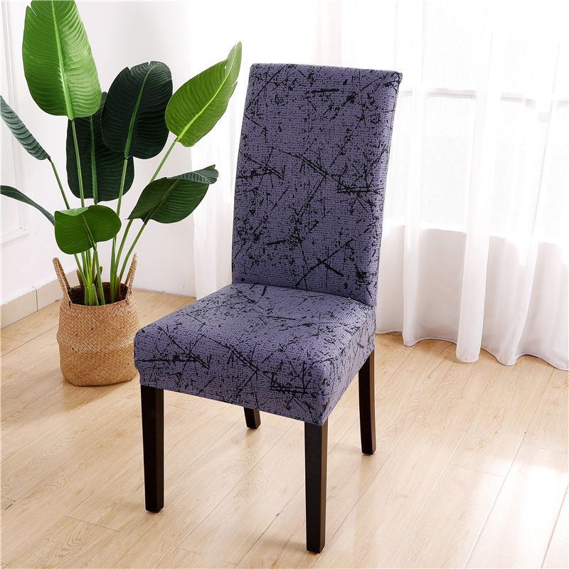 Housse De Chaise De Salle À Manger Unie,Étui Élastique En Spandex,Housse De Siège Extensible Pour Mariage,Hôtel,Banquet,Salon - Type Color 23-Universal Size