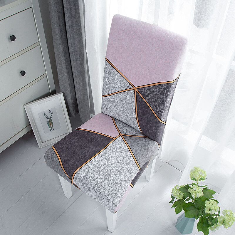 Housse De Chaise De Salle À Manger Unie,Étui Élastique En Spandex,Housse De Siège Extensible Pour Mariage,Hôtel,Banquet,Salon - Type Color 10-Universal Size