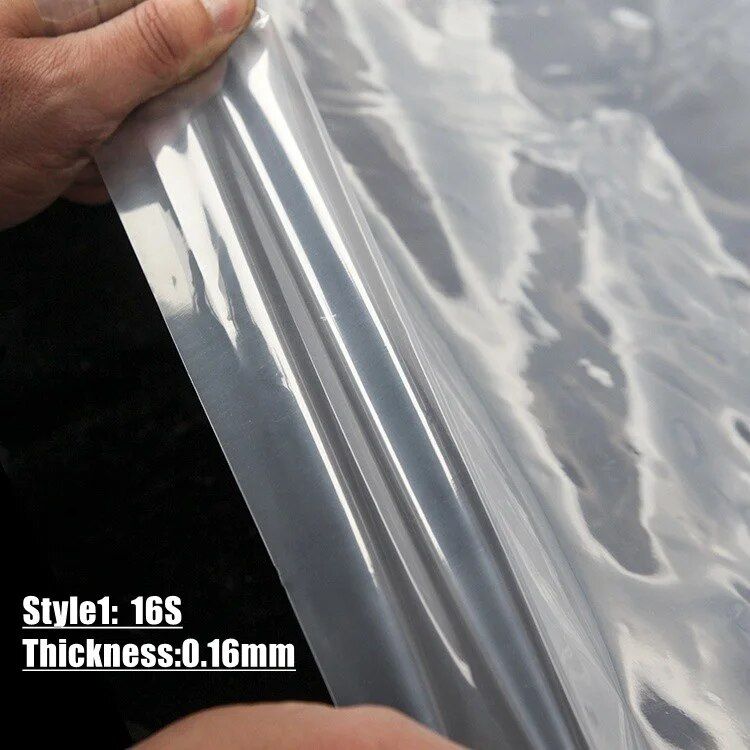 Film Transparent Pour Serre Agricole,Couverture Anti-Poussière Pour Plantes De Jardin,Fenêtre D'hiver,Garde Au Chaud,Rideaux Pour Meubles - Type 16s Film-2mx6m