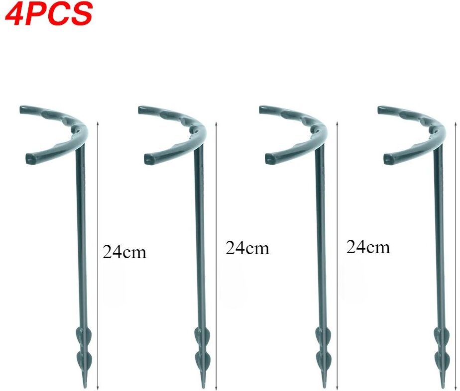 Support de plante en plastique pour serre intérieure,cadre Pys,plante à fleurs,vigne grimpante,marché rapide,mesurent ement Semiccomprend le Partners,le plus récent,2 pièces,4 pièces - Type 4PCS-L