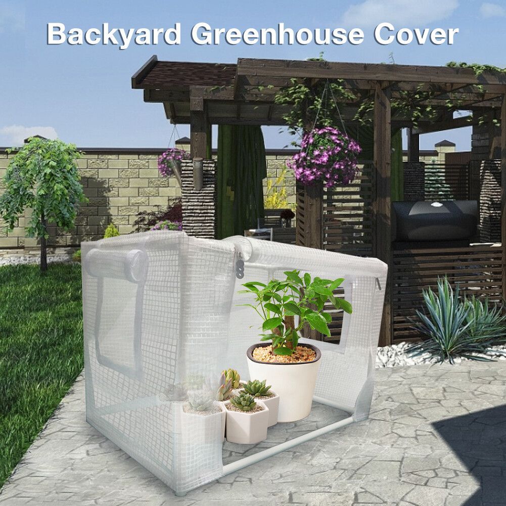 Mini Serre Transparente Multifonctionnelle pour Plantes Isolantes,Abri de Jardin,Utilisation Intérieure et Extérieure,Chambre Chaude