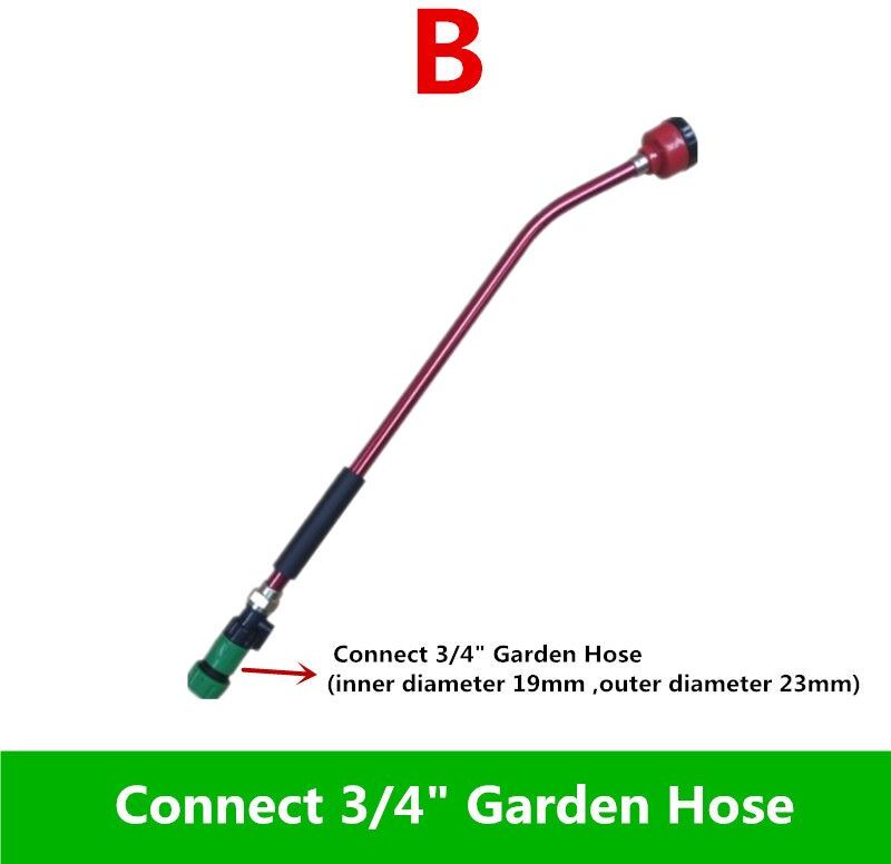 Buse d'arrosage de jardin en maille 1000,pistolet à semis,pistolet d'arrosage de légumes,outil d'arrosage pour serre - Type B 1pcs