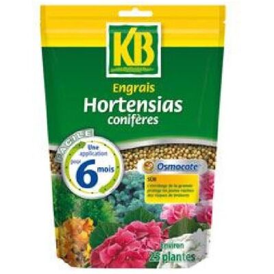 Kb Engrais Osmocote Coniferes, Hortensias - 650 G - Publicité Kb Engrais Osmocote Coniferes, Hortensias - 650 G - Publicité