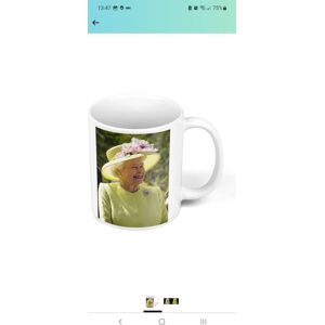 Mug Céramique Reine Elizabeth Ii Angleterre Royaume Uni