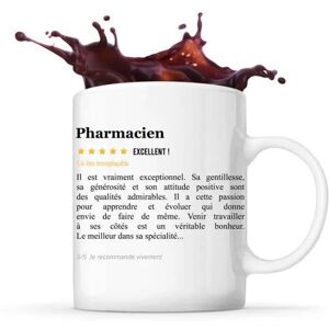 Mug Pharmacien Avis Métier Recommandation Homme Tasse Collègue Boulot Cadeau