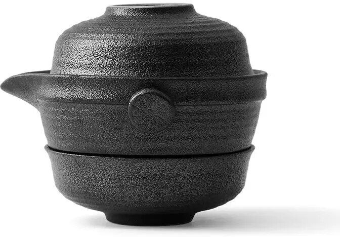 Service À Thé Chinois Kung Fu,1 Théière 2 Tasses À Thé En Céramique De Voyage,Tasses À Thé En Poterie Pour Service À Thé En Plein Air,Cérémonie De Thé - Type F