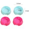 Gamelle Pour Chat Gamelle Pour Chien Gamelle Pour Chat En Plastique Gamelle Pour Chat, Lot De 4-Bleu * 2 + Rose Rouge * 2-